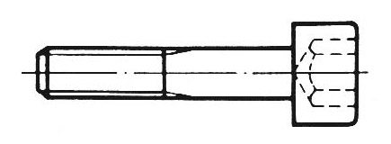 DIN 912 - Hochfeste Zylinderschrauben mit Innensechskant und Teilgewinde